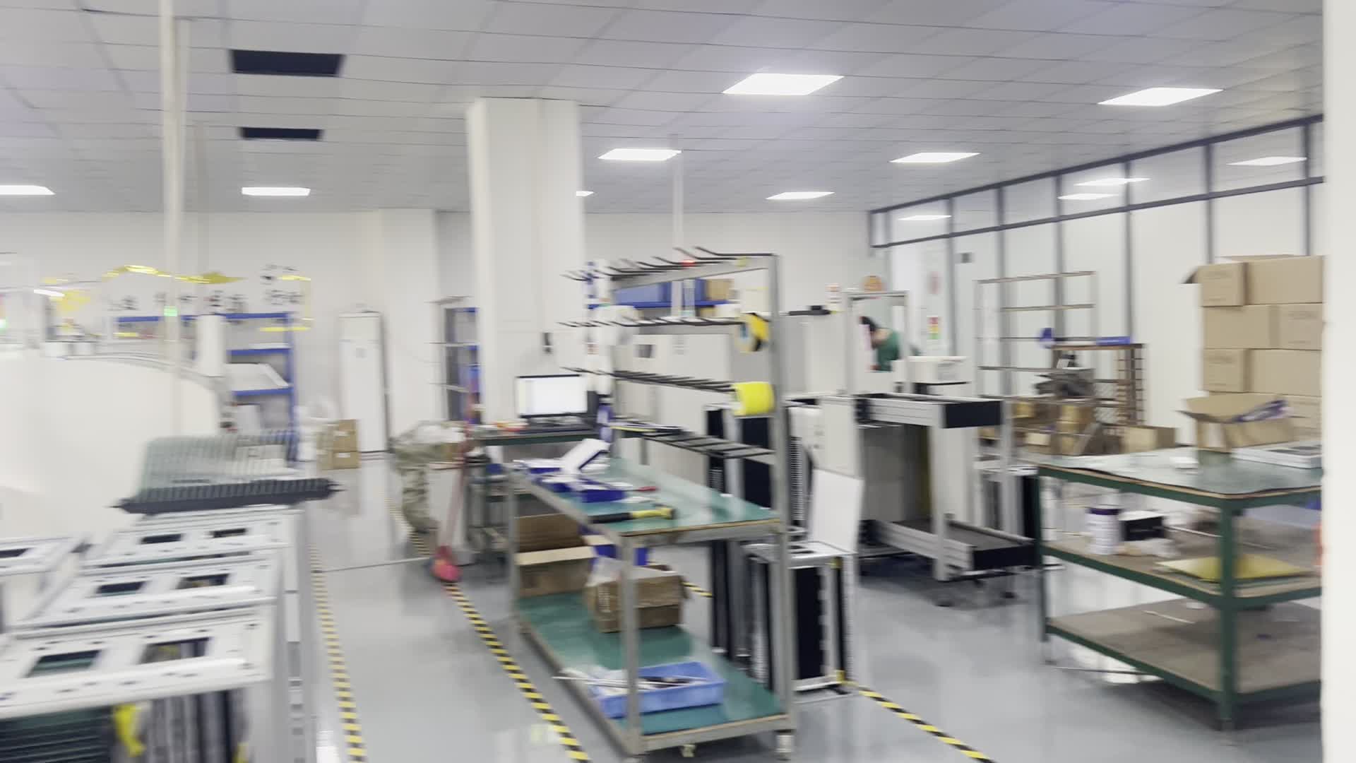 Automotive lighting production area